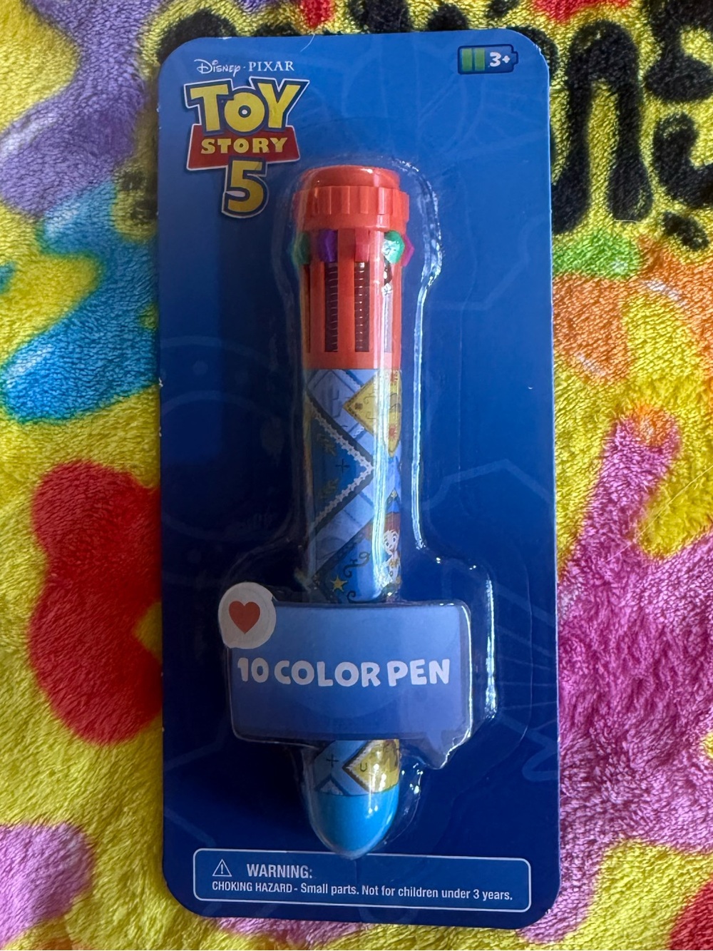 Toy Story 5: 10-Color Multi-Pen - Blue and Orange NEW IN PACKAGING
